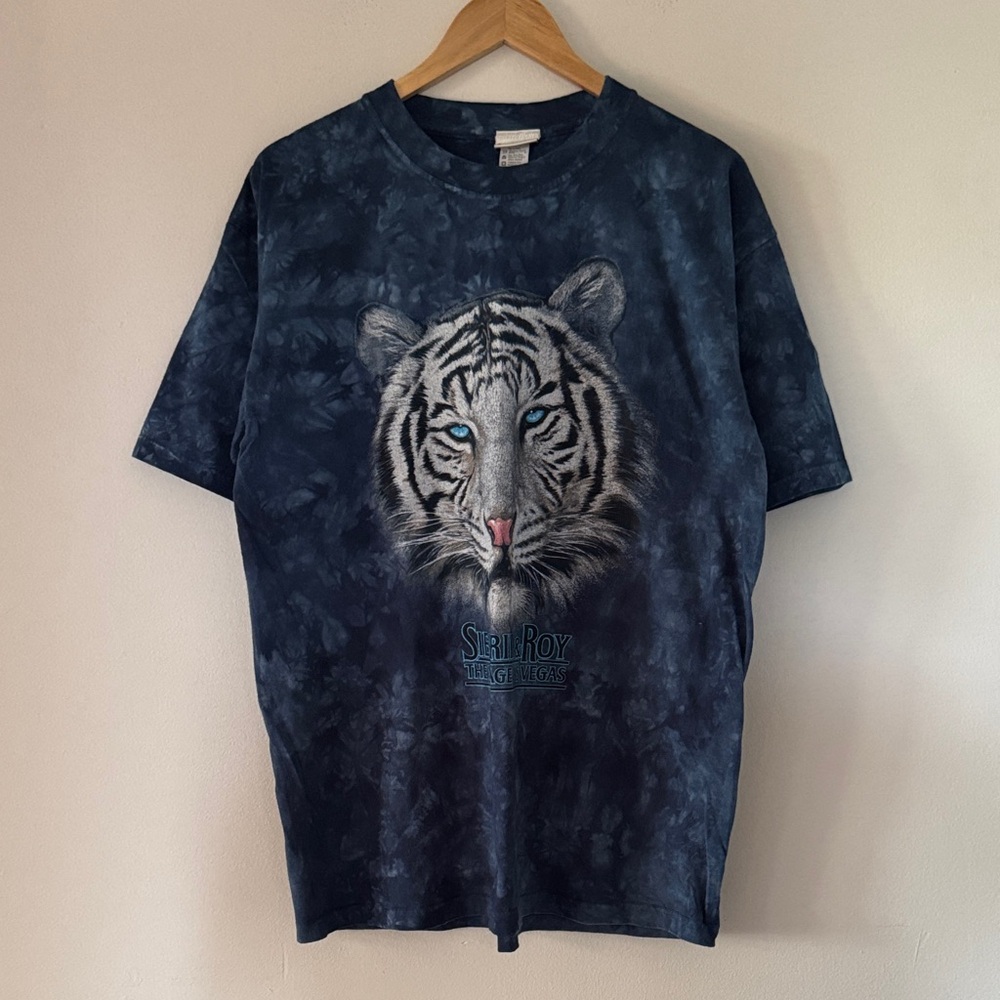 Vintage Tiger Siegfried & Roy T-Shirt / Large / 90s